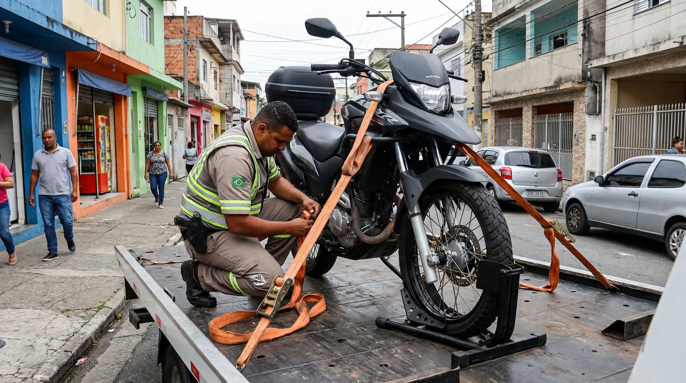 Transporte de Motocicleta em Uberaba‑MG